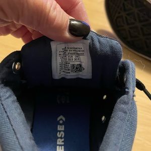 Boys like new high top converse